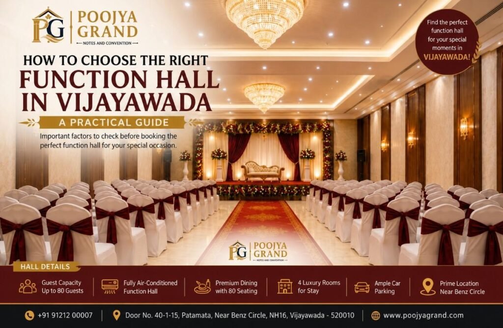 How to Choose a Function Hall in Vijayawada