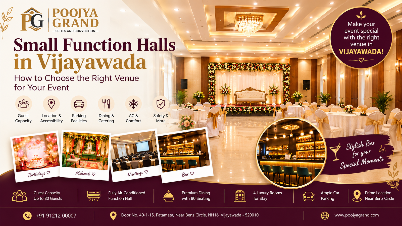 Small Function Halls in Vijayawada